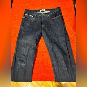 Naked and famous raw denim